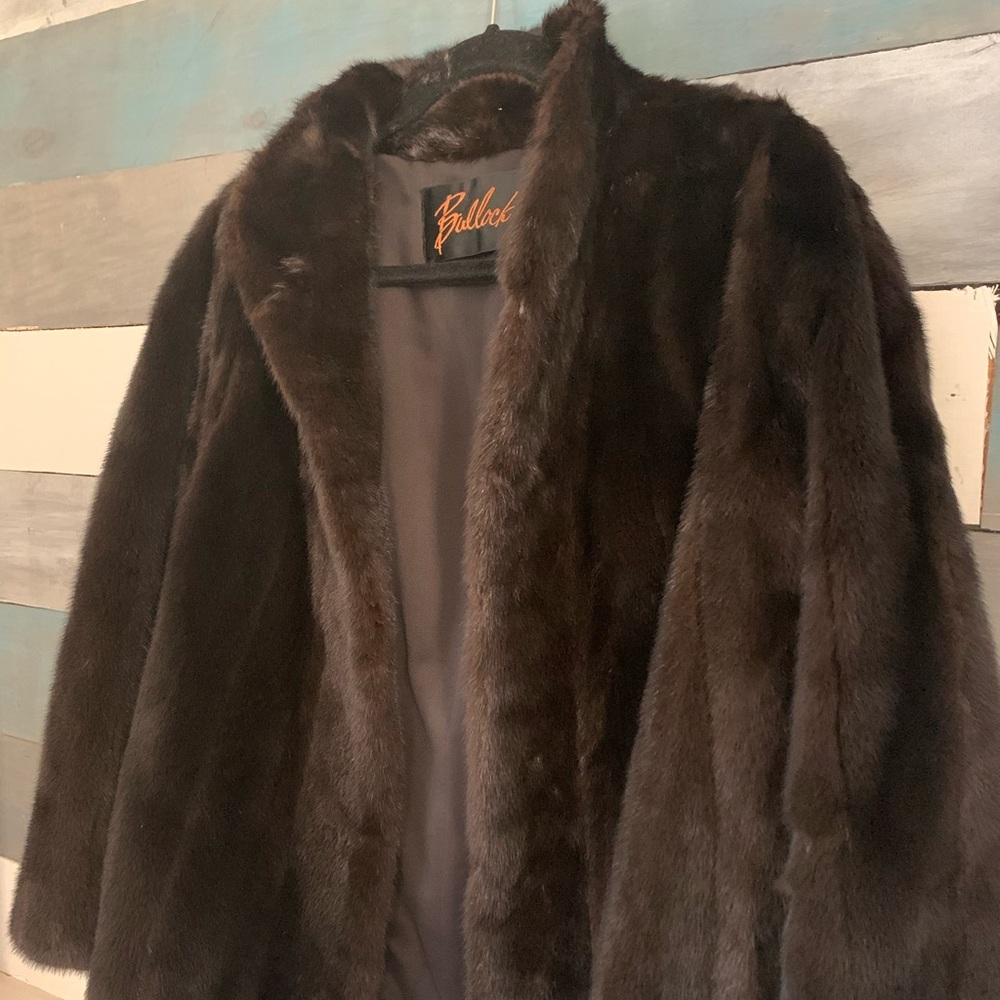 Vintage Oscar de la Renta Mink coat from Bullocks.